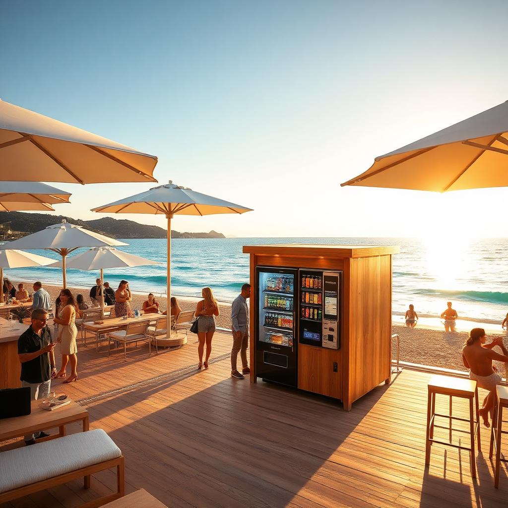 Plages Privées : Intégrer un Distributeur de Puffs Sans Ruiner la Décoration