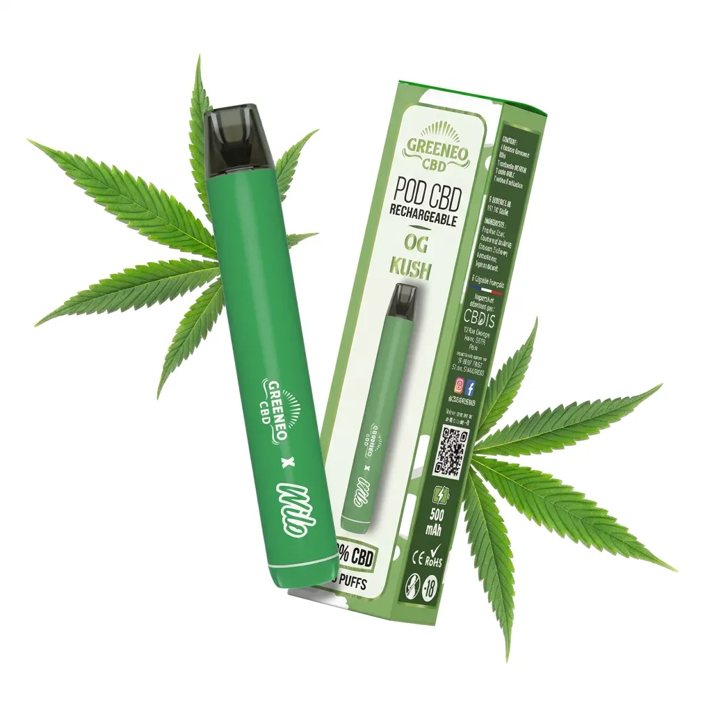Greeneo CBD Pod Rechargeable — OG Kush