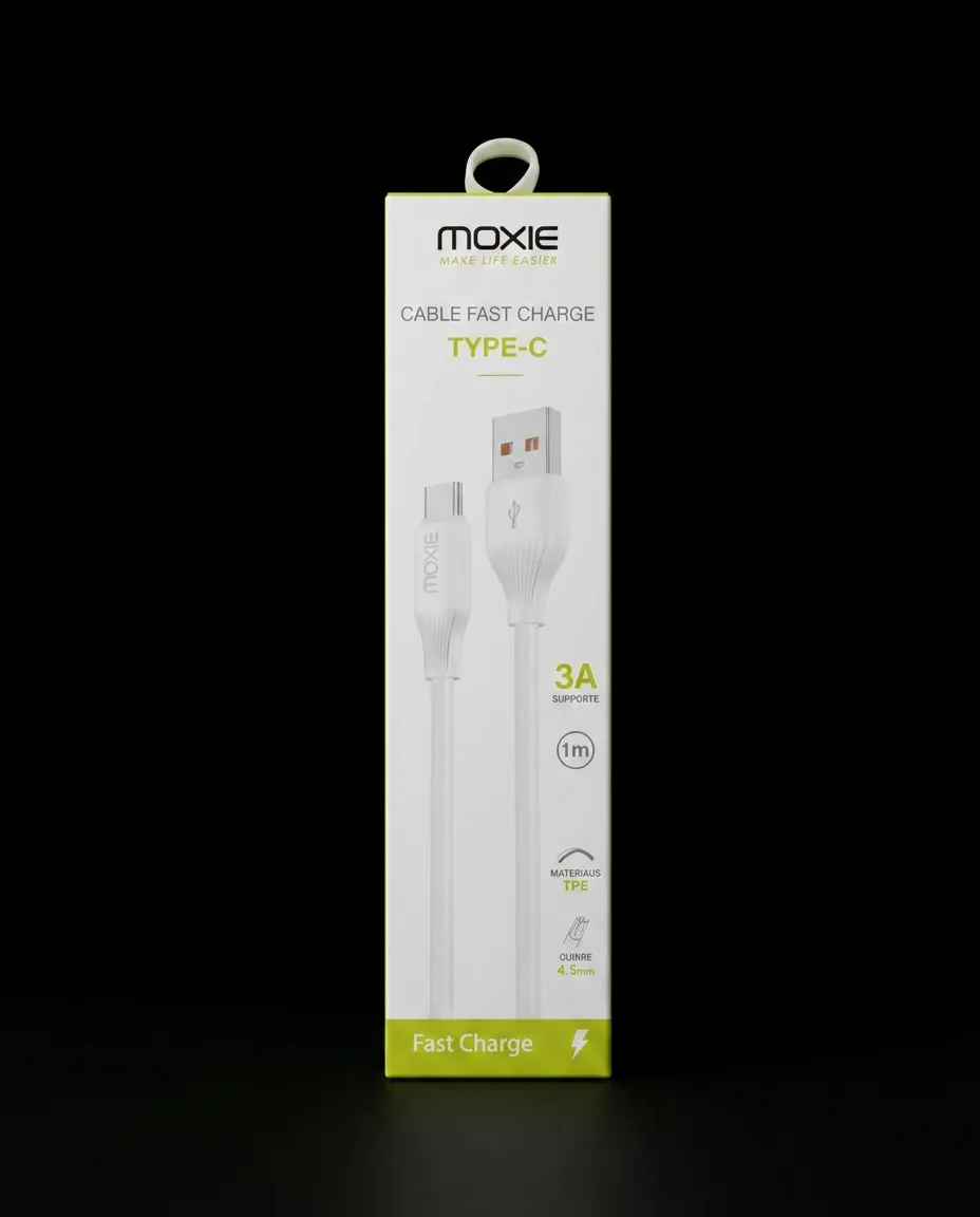 Câble Type-C/Type-C (1m) — Moxie