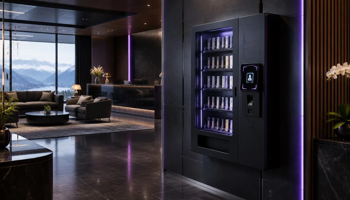 Distributeur automatique de vape en Suisse : que dit la LPTab ?
